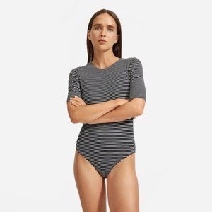 Everlane The Short Sleeve Crew Neck Bodysuit